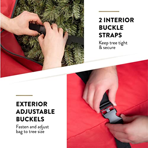 Rolling Christmas Tree Storage Bag for 7.5 Ft Trees with Wheels