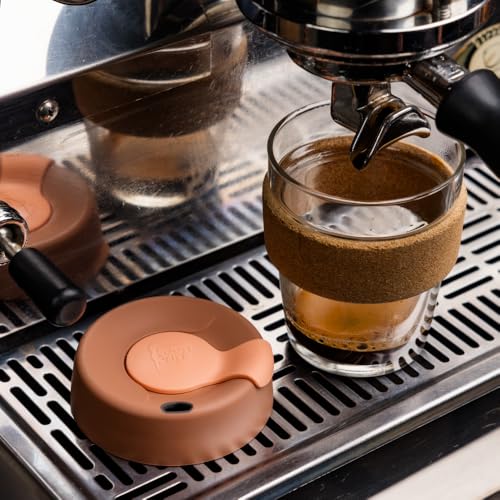 KeepCup Brew Cork Reusable Glass Coffee Cup 11.5 oz with Splashproof Lid