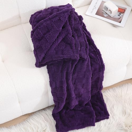 Super Soft Plush Microfiber Fleece Throw Blanket for Couch & Bed