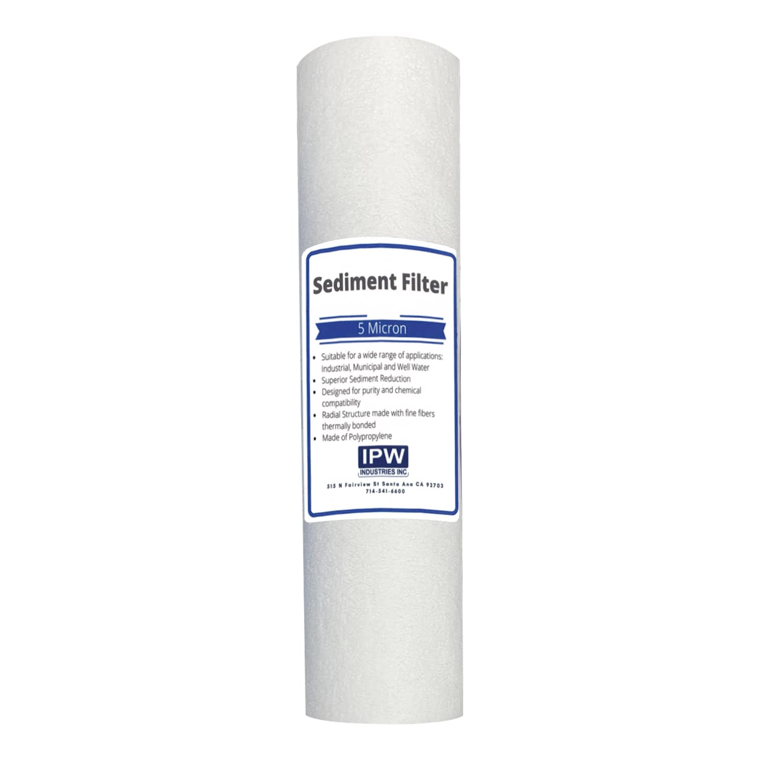 IPW Industries Inc. - Reverse Osmosis Replacement Filters - Carbon Block Sediment RO Membrane for Watts FMRO40-MAN System with 50GPD - 560018, 4-Pack
