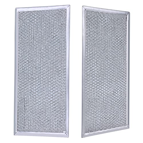 Microwave Grease Filter Replacement, 13-inch x 6-inch, 2-Pack