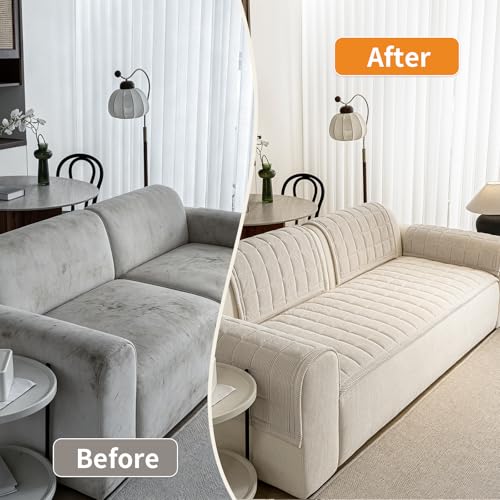 Non-Slip Dog Couch Cover - Soft Washable Sofa Protector (27.6"x70.9")