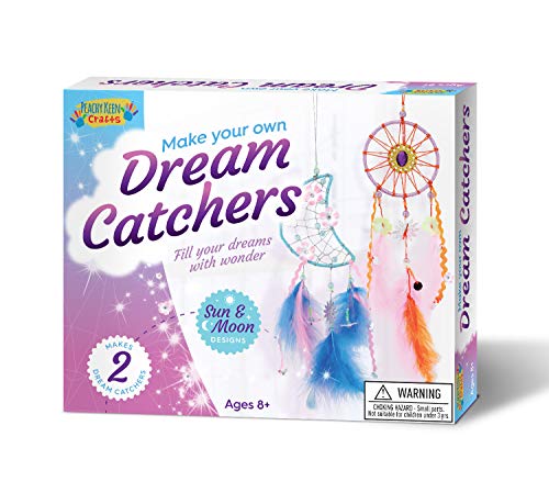DIY Dream Catcher Craft Kit for Kids and Teens - Makes 2 Wall Decor Projects