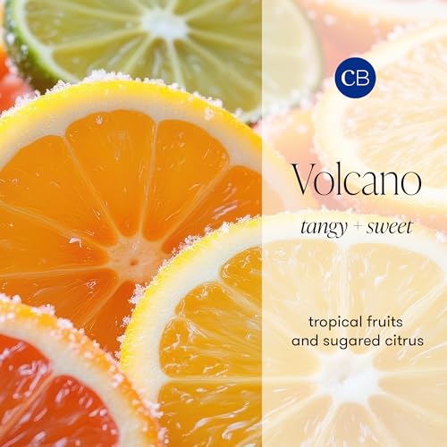 Modern Marble Travel Tin Candle - Volcano Scented, 8.5 oz