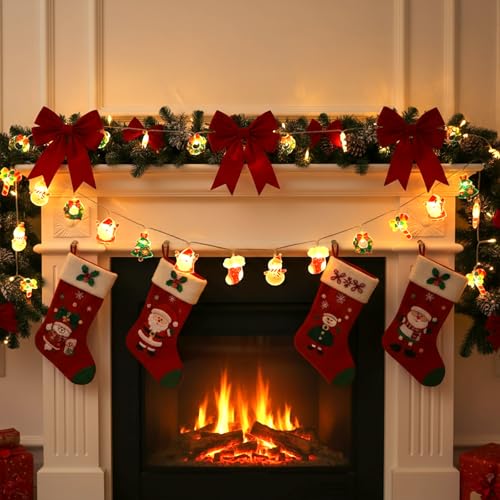 Gooyule Christmas String Lights 10 ft 20 LED Battery/USB Fairy Lights