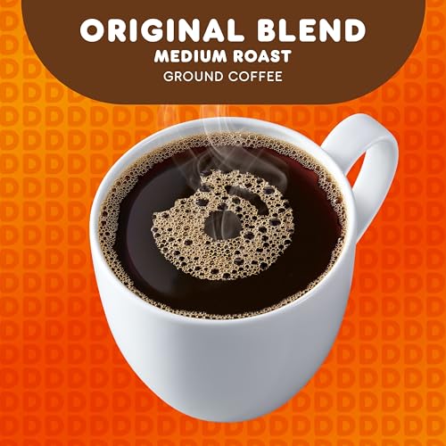 Dunkin' Original Blend Medium Roast Ground Coffee 30 Oz Canister