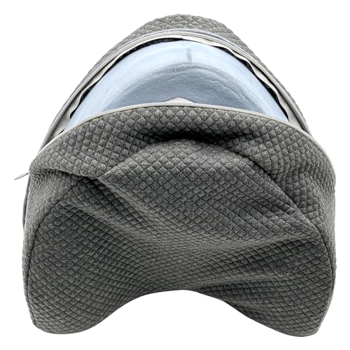 Knee Pillow Cover for Contour Leg Support Pillow - Gray