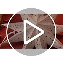 OSALADI 3-Pack 9-Point Star Paper Lanterns Hanging Lampshades 13.78in