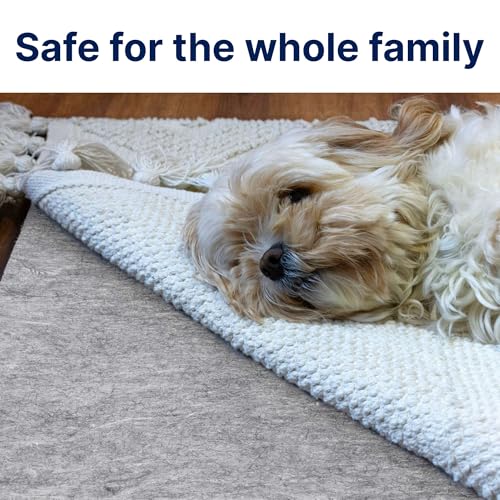 100% Felt Rug Pad 8' x 10' - 1/4" Thick Protective Floor Cushioning