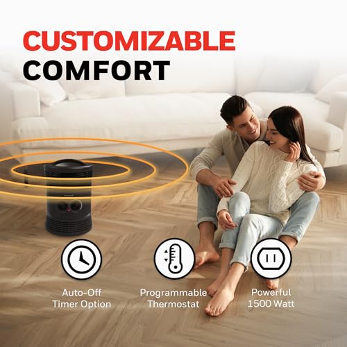 360 Degree Surround Fan Forced Electric Space Heater