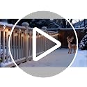 120 Pcs Outdoor Gutter Hooks for Christmas String Lights, Weatherproof Clips