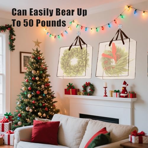 5-Pack 26-Inch Wreath Storage Bags 95L Holiday Container