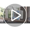 Waterproof Digital Bathroom Shower Clock with Countdown Timer and Thermometer