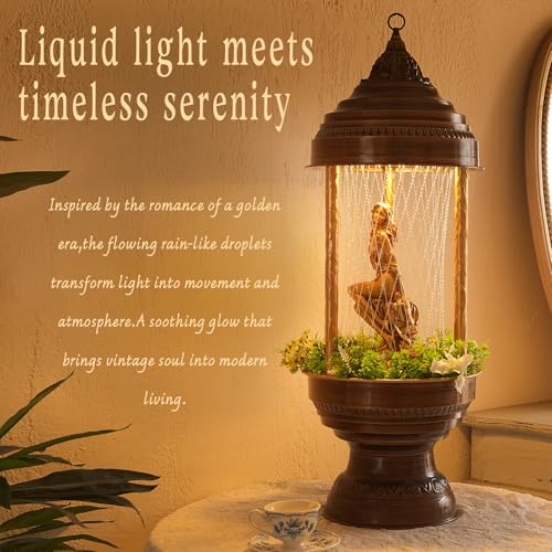 32oz Premium Lamp Oil - Low Evaporation & Non-Flammable Formula for Rain Lamps