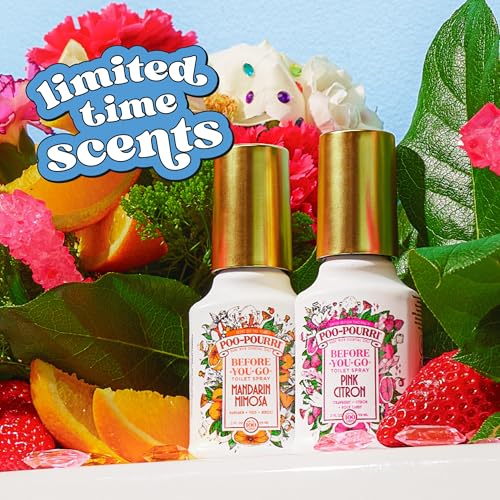 Before-You-Go Toilet Spray Deodorizer, Pink Citron, 2 oz (100 Uses)