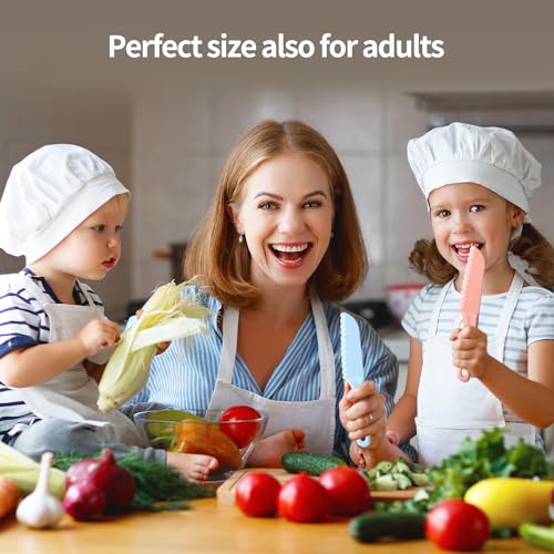 16 Pcs Kids Plastic Spoons Multicolor Reusable Toddler Utensils BPA Free