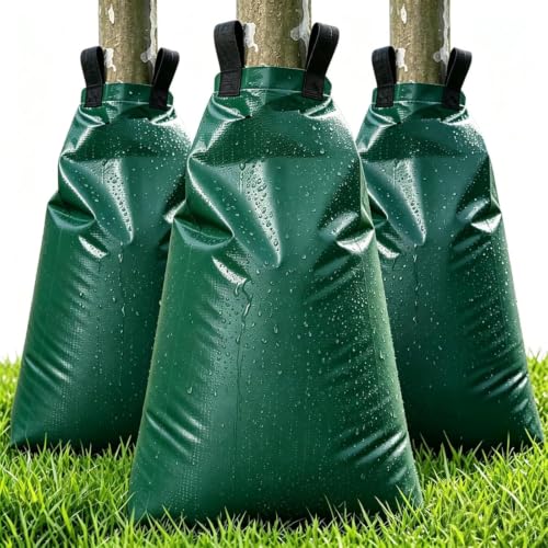 20 Gallon Tree Watering Bags 3 Pack - Slow Release PVC Irrigation