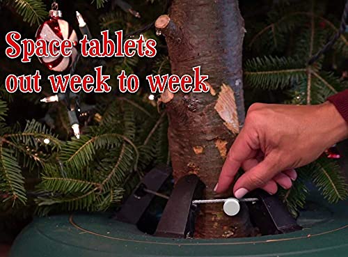 Christmas Tree Preservative Tablets for Live Trees - Non-Toxic (8 Pack)