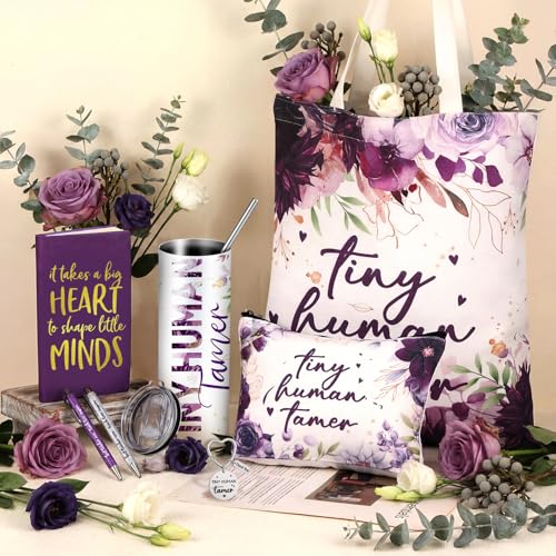 Qinyoung Retro Teacher Appreciation Gift Set - Christmas Preschool Educator Gifts