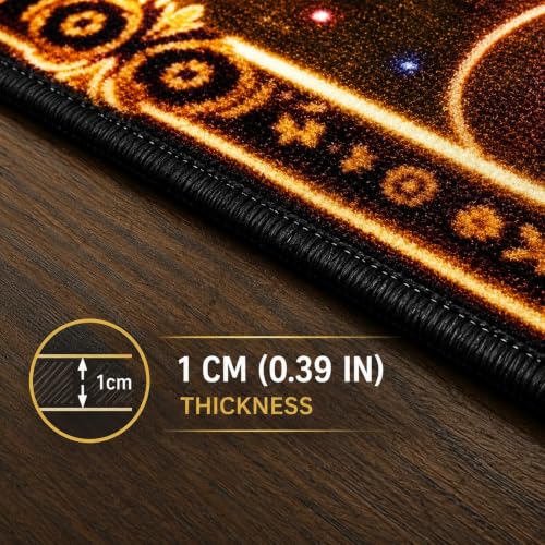 PACORIA 12x16 Mary and Jesus Wall Tapestry Rug – Premium 1 cm Thick Orthodox Christian Art