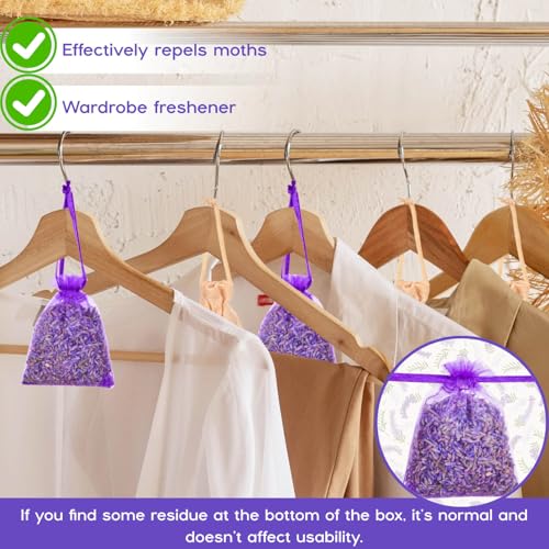 Natural Lavender and Cedar Sachet Set for Closets and Drawers