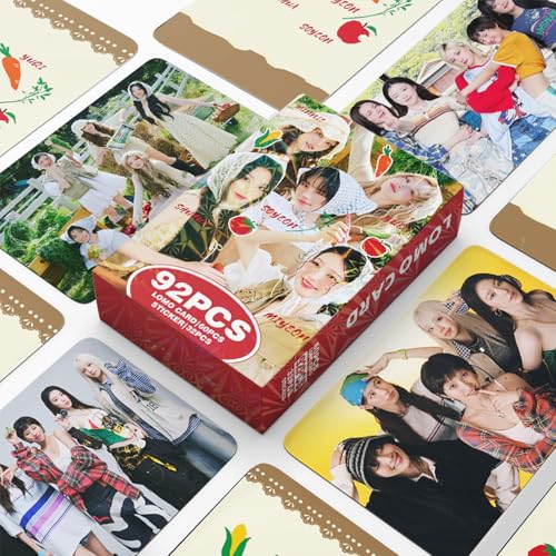 (G)I-DLE I Feel Photo Card Set - 60-Piece High-Definition Collection