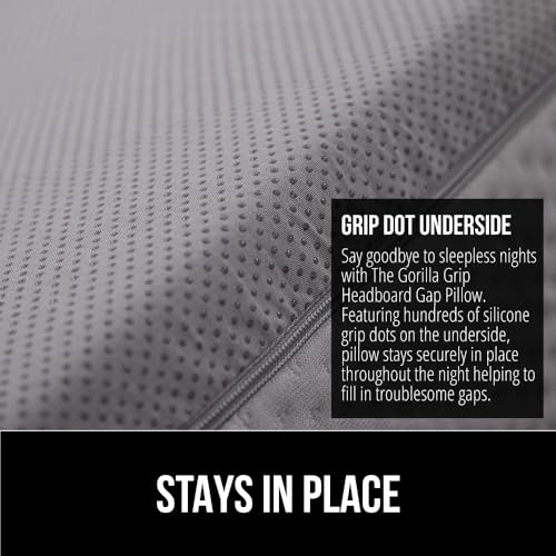 Bed Wedge Pillow for Mattress Gaps, Comfortable Foam Support
