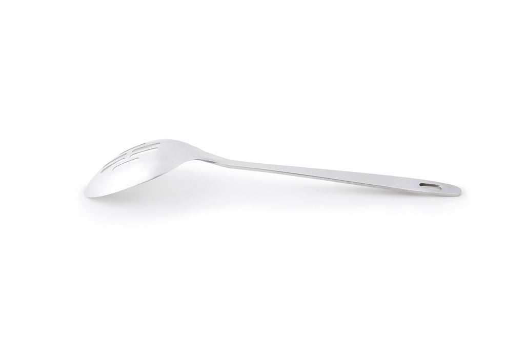 Fox Run Pierced Serving Spoon, 2.25 x 2.75 x 12.75 inches, Metallic