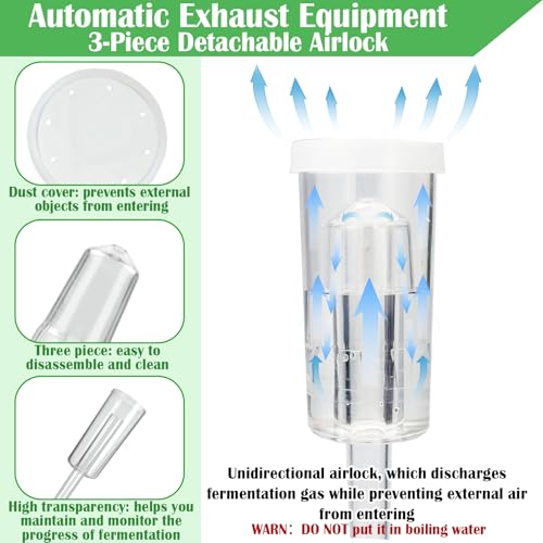 32 oz Mason Jar Fermentation Kit 2 Pack with Lids and Weights