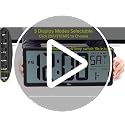 14.5" Large Digital Wall Clock Battery Operated - Auto DST, Temp & Date