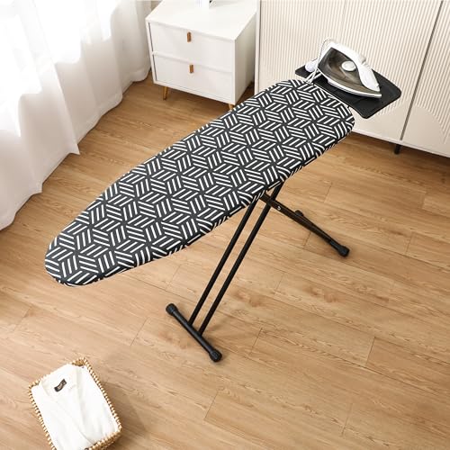 Caius Heavy Duty Ironing Board with Iron Rest and 7 Adjustable Heights