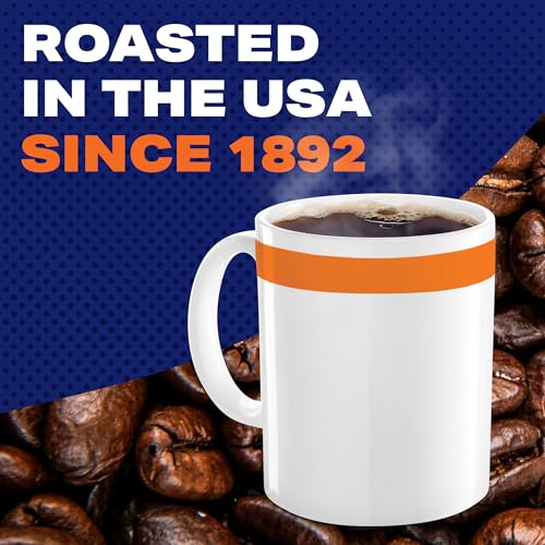 Maxwell House Dark Roast Ground Coffee, Smooth & Bold, 26.7 oz Canister
