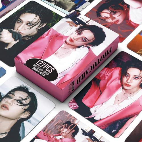 Photocard Set with Stickers 127-Piece Collection for Fans