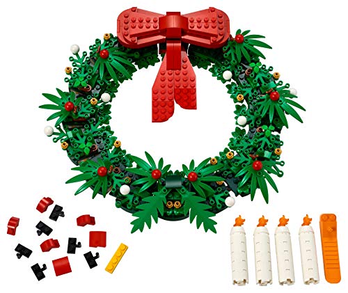 2-in-1 Christmas Wreath and Advent Calendar Building Set