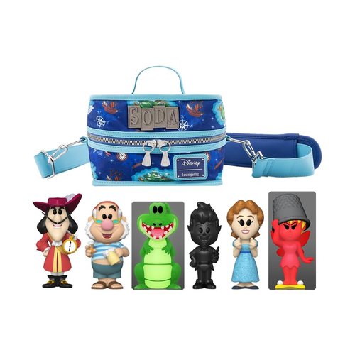 Funko Vinyl Soda Peter Pan 6-Pack with Loungefly Cooler