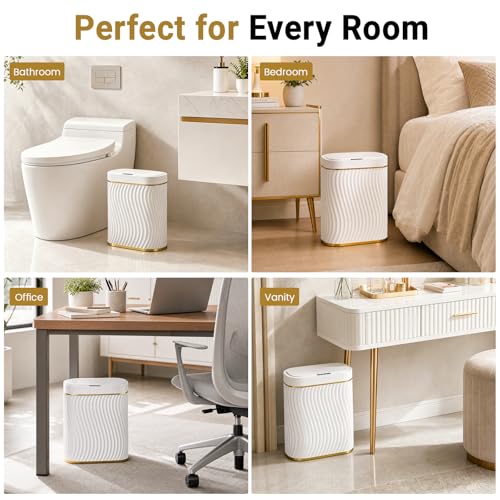 Automatic Touchless Trash Can with Motion Sensor 5 Gallon Slim