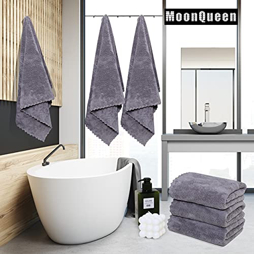 MOONQUEEN Microfiber Bath Towel Set, 2 Pack - Quick Dry & Absorbent