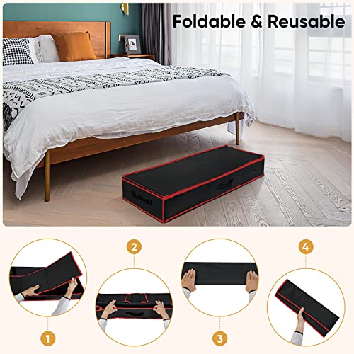 Wrapping Paper Storage Organizer Bag 40 Inch Oxford Gift Wrap Container