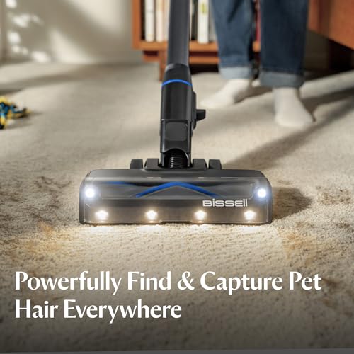 280W Cordless Stick Vacuum with Self-Cleaning Brush Roll for Pet Hair