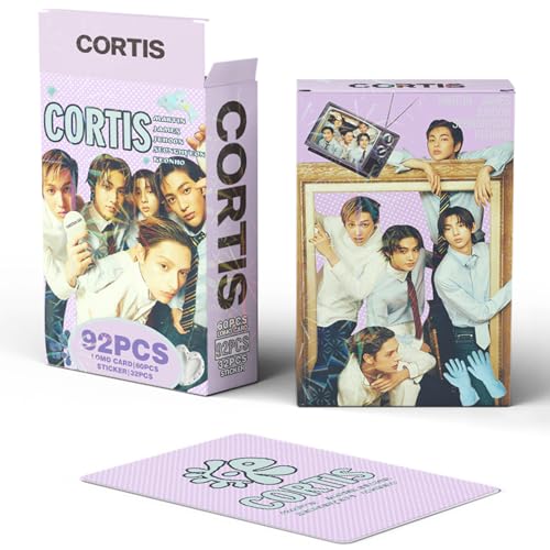 60-Piece Photo Card Set with 32 Stickers, Collectible Lomo Cards Gift