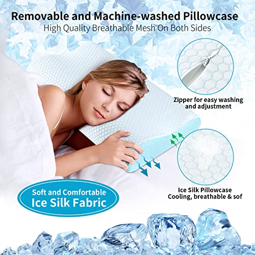 Ergonomic Memory Foam Neck Pillow for Side & Back Sleepers