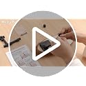 Engraved Wooden Clock DIY Gift for Dad - Personalized Table or Wall Decor