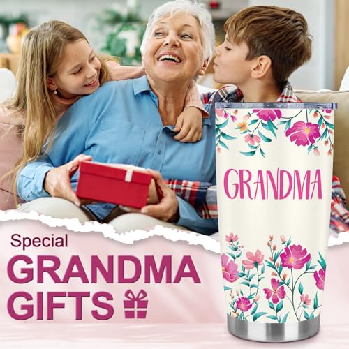 LSDY Grandma Gifts Stainless Steel Tumbler 20oz for Mother's Day Birthday Christmas