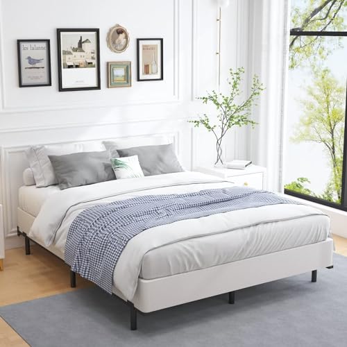 7-Inch King Size Heavy Duty Metal Box Spring with Non-Slip Cover