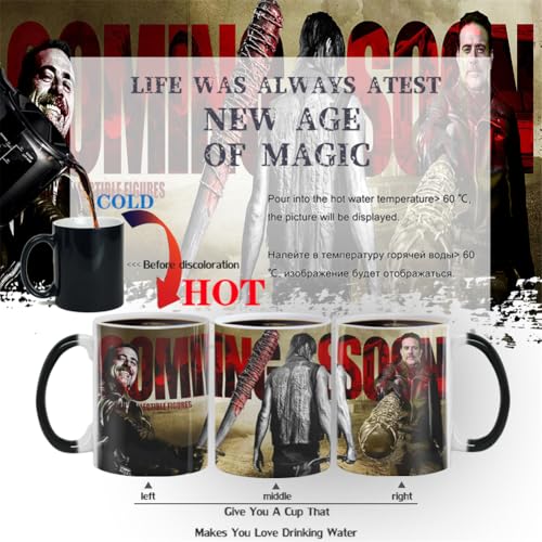 Negan Walking Dead Color-Changing Coffee Mug 11oz – Aigori