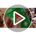 Chuangdi 48Pcs Christmas Cups with Lids & Straws - 24oz, White/Red/Green/Blue, Includes Santa, Snowflake, Gingerbread Designs