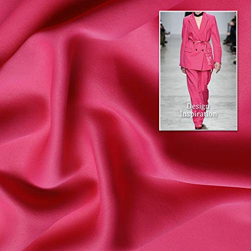 84-Inch Fuchsia Pink Room Darkening Curtains - 2 Panels