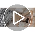 COOVA Faux Fur Throw Blanket - Cozy Soft Plush Bubble Wave, 50x60