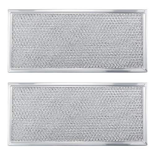 W10208631A Microwave Grease Filter, 13-inch x 6-inch, Pack of 2