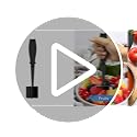 Ground Meat Chopper & Smasher Utensil - Heat-Resistant 5-Blade Nylon Masher